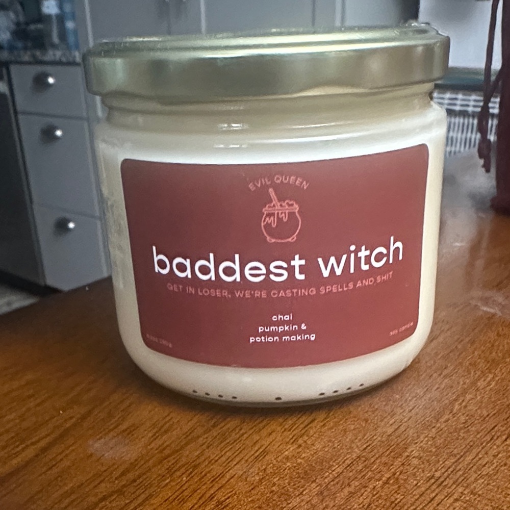 Baddest Witch Candle - Cream